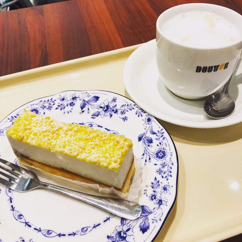 ケーキセット(ドトールコーヒーショップ 湯島春日通り店)
