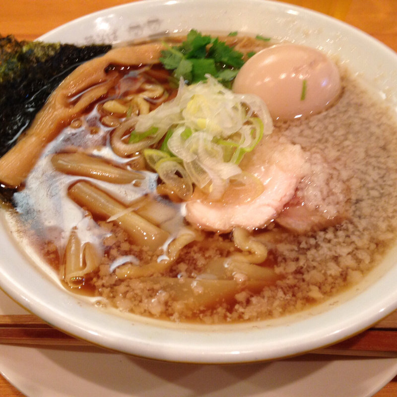 ワハハ煮干そば 並盛り（150g）(ムタヒロ 大阪福島店 )