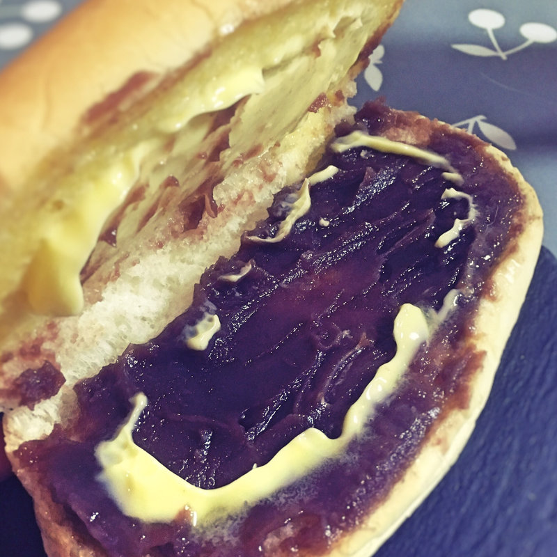 こしあん+マーガリン(山本パン)