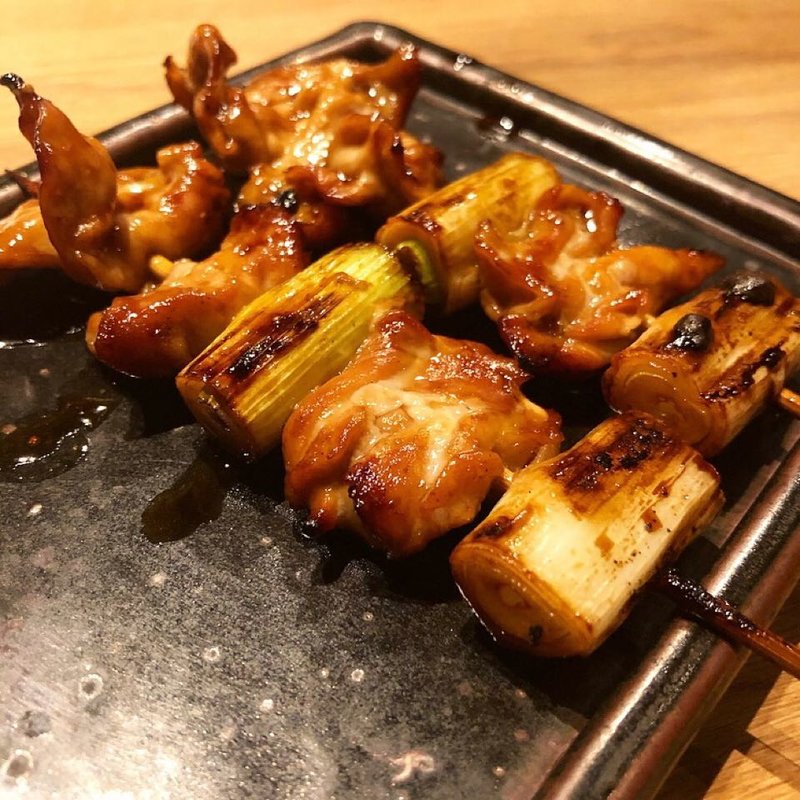 ねぎま(炭火串焼とりと 河原町三条店)