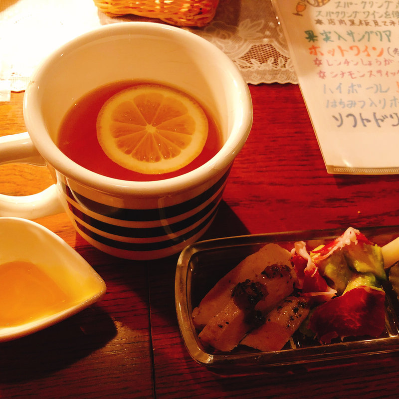 ハチミツ入りホットウイスキー(千歳ワイナリー )