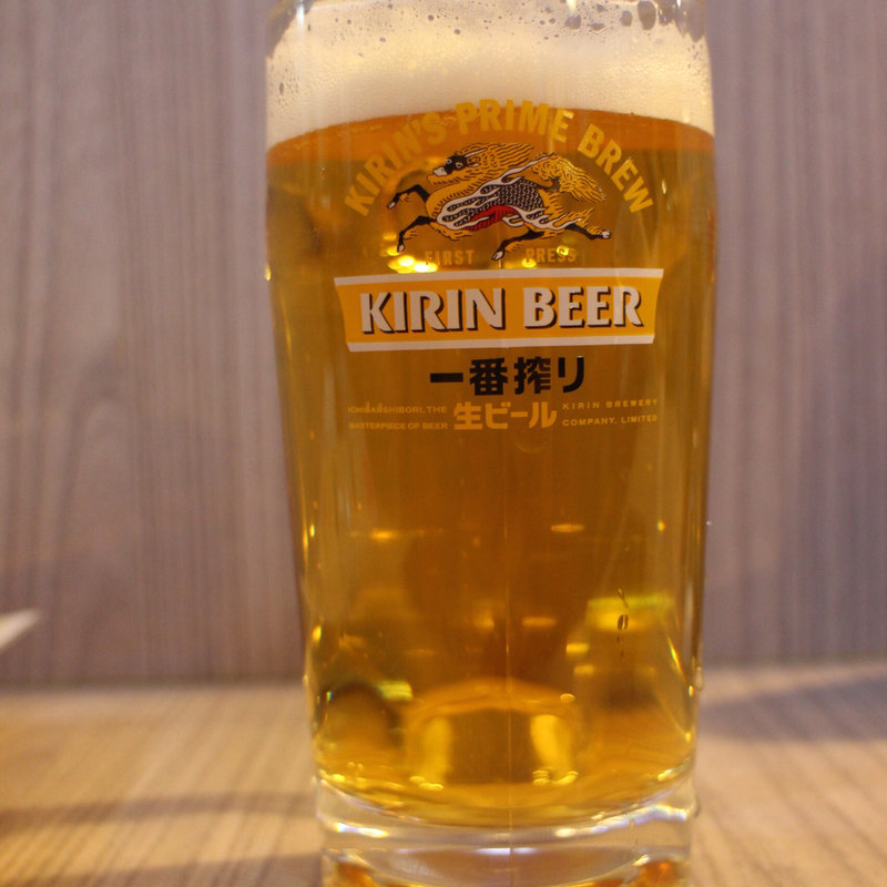 キリン樽生ビール(串かつ 千里)