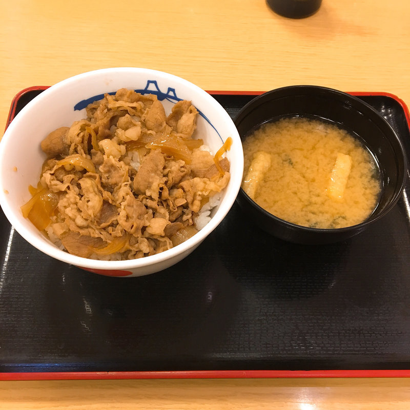 牛めし 並盛(松屋 西中島店 )
