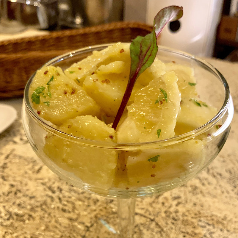 日向夏のポテトサラダ(アル·パッソ【イタリアン】)