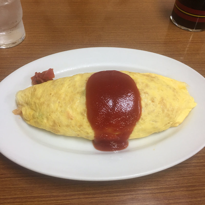 オムライス(一力食堂)