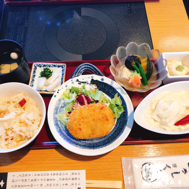 昼膳(松)(京豆冨不二乃 （きょうとうふふじの）)