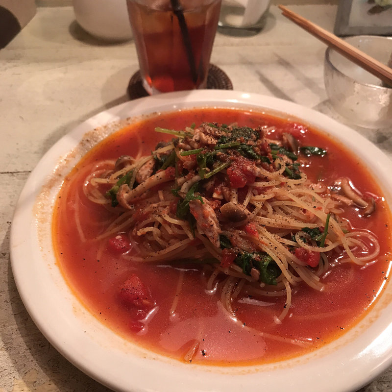 ランチパスタセット(シナモンカフェ)