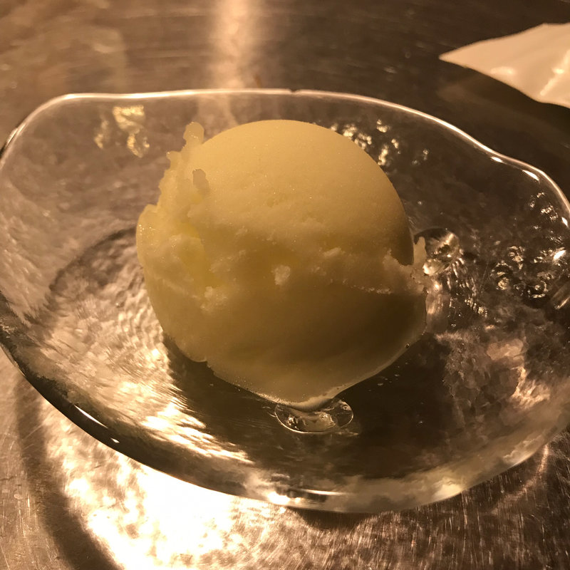 柚子シャーベット(中洲流)