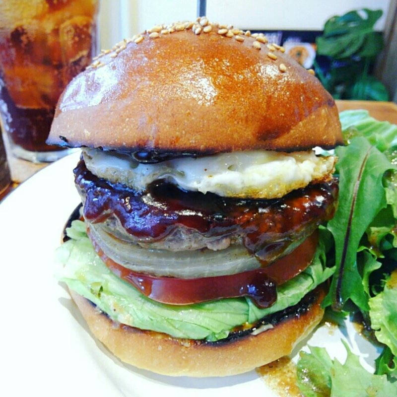 テリヤキエッグバーガー(HELLO NEW DAY Hamburger)