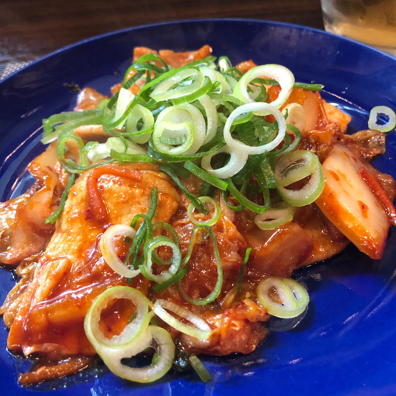 豚キムチ焼(酔ってこ屋 恒幸)