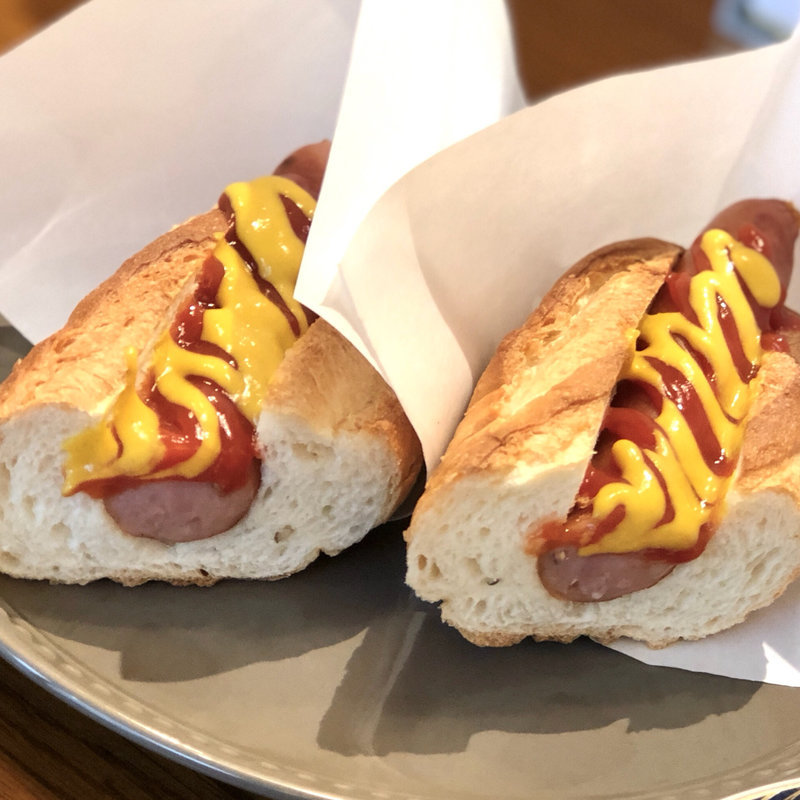 ホットドッグ プレーン(松崎珈琲 )