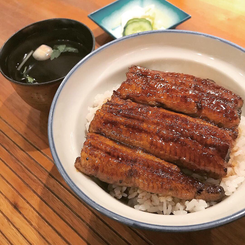ランチうな丼(桜)(うなぎ徳 西麻布店)