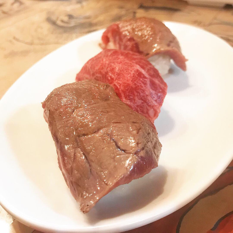 馬肉大霜降り握り(似星 （ニボシ）)