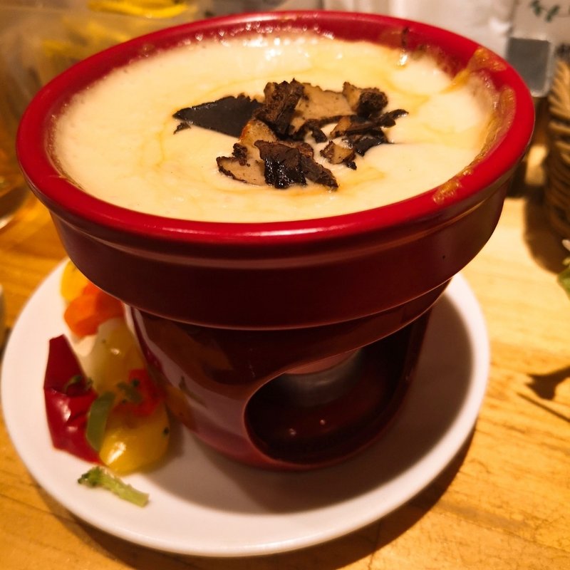 チーズフォンデュ（黒トリュフ）(ビーフキッチンスタンド アパホテル秋葉原店)