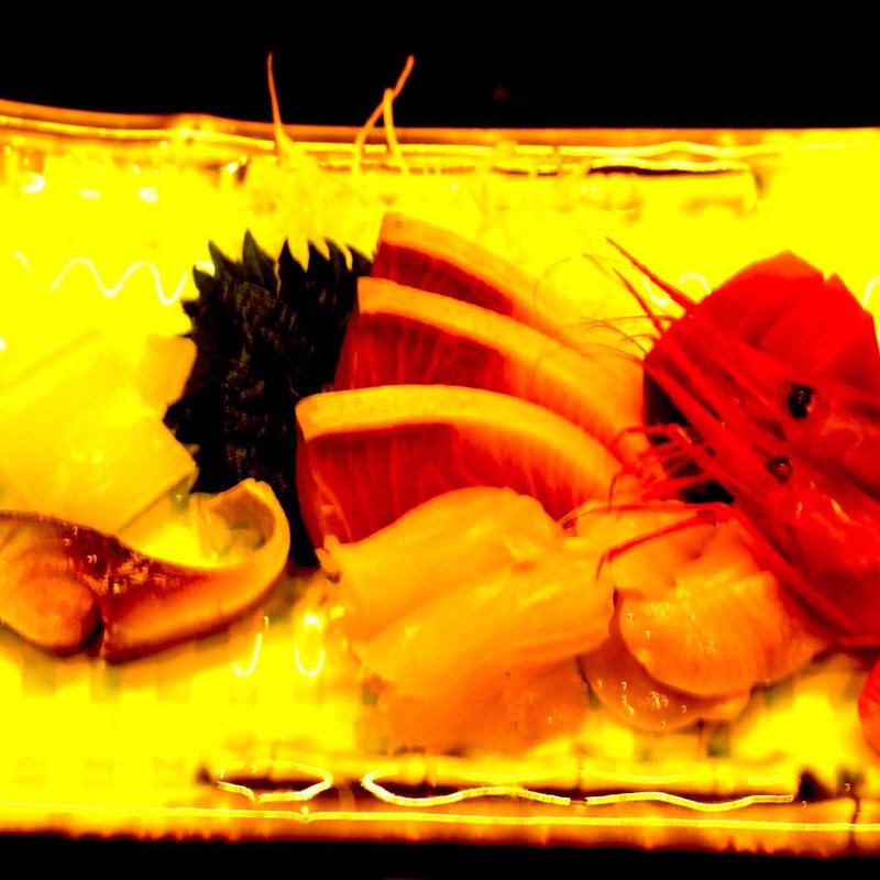 お造り定食(食事処 建)