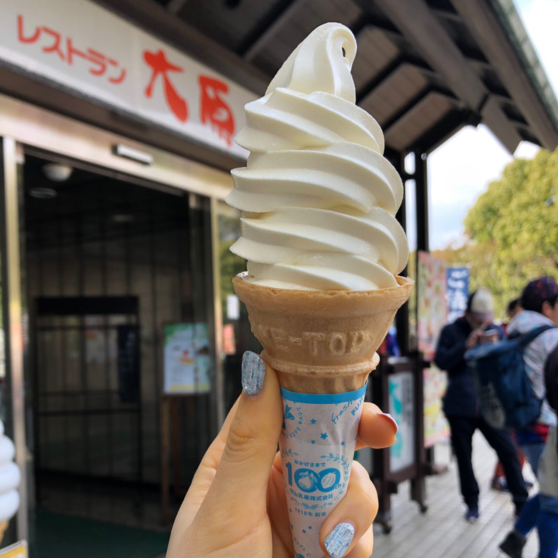 ソフトクリーム(レストラン大原)