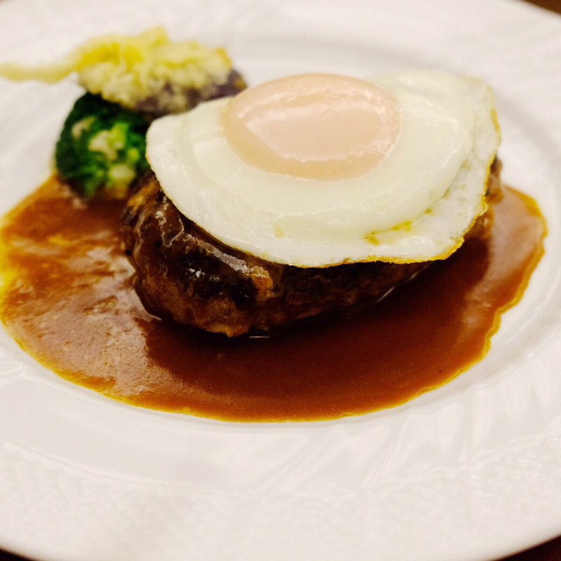 ハンバーグステーキ(かいごけん)