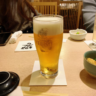 エビス生ビール(寿司 鮪家)