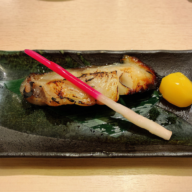 銀ダラ西京焼(寿司 鮪家)