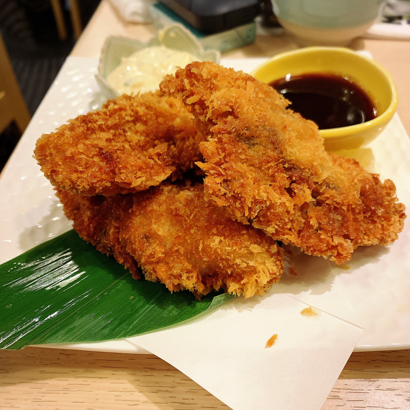 カキフライ(寿司 鮪家)