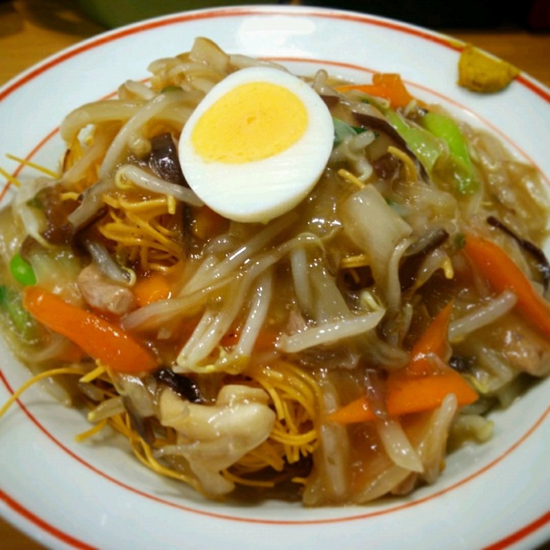 皿うどん(名代ラーメン亭 天神店)