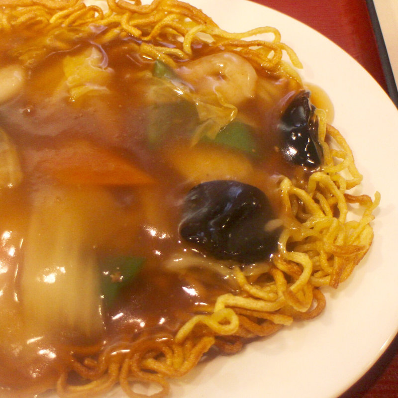 あんかけ焼きそば(陳さんの盛興飯店)