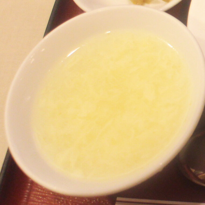 セットのスープ(陳さんの盛興飯店)