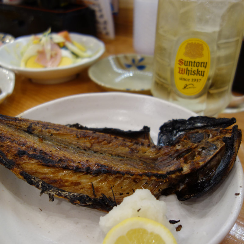 さばの開き(海鮮屋台おくまん 姪浜店)
