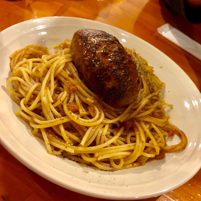 和牛ハンバーグミートスパゲティ(GRILL KING （グリルキング）)