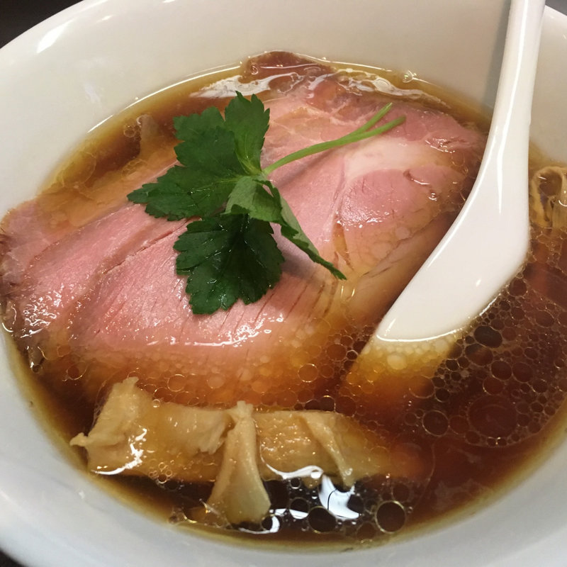 焼豚醤油蕎麦(神保町 黒須)