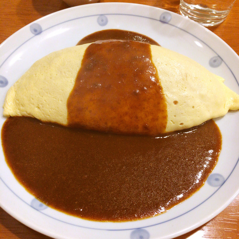 デミグラスソースオムライス(オムライス専門店 シード )