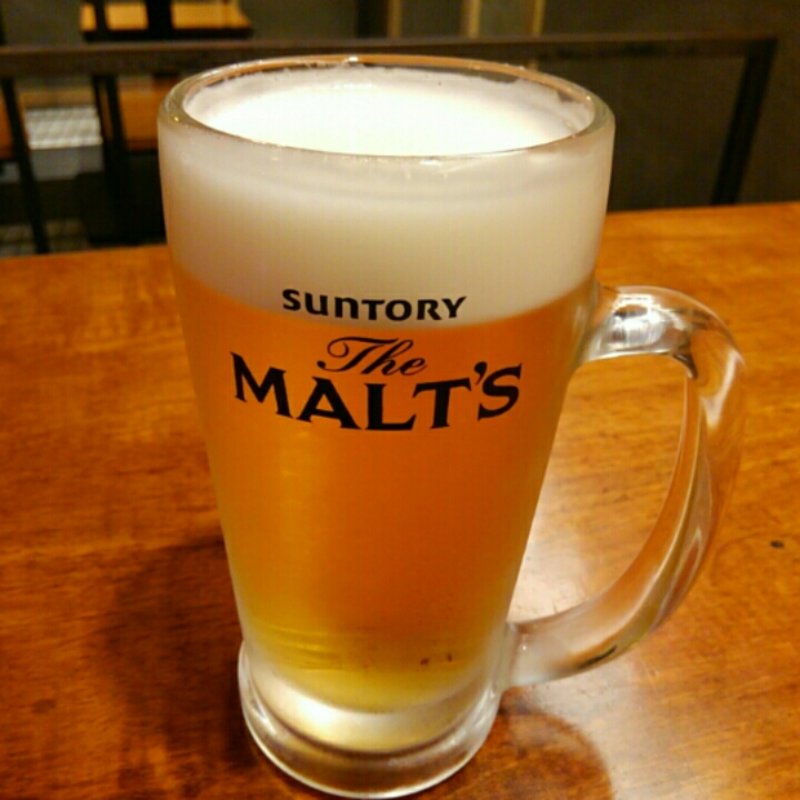 サントリー・ザ・モルツ(串カツ・ホルモン ニュー朝日 梅田お初天神店)