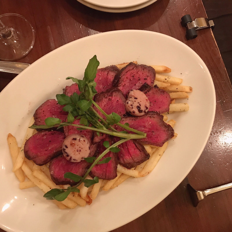 ハラミのステーキ(ビストロ ハッチ)