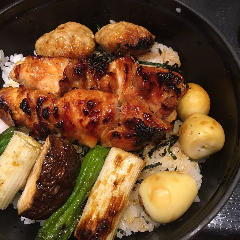 焼き鳥丼(鳥ぎん 渋谷店 （とりぎん）)
