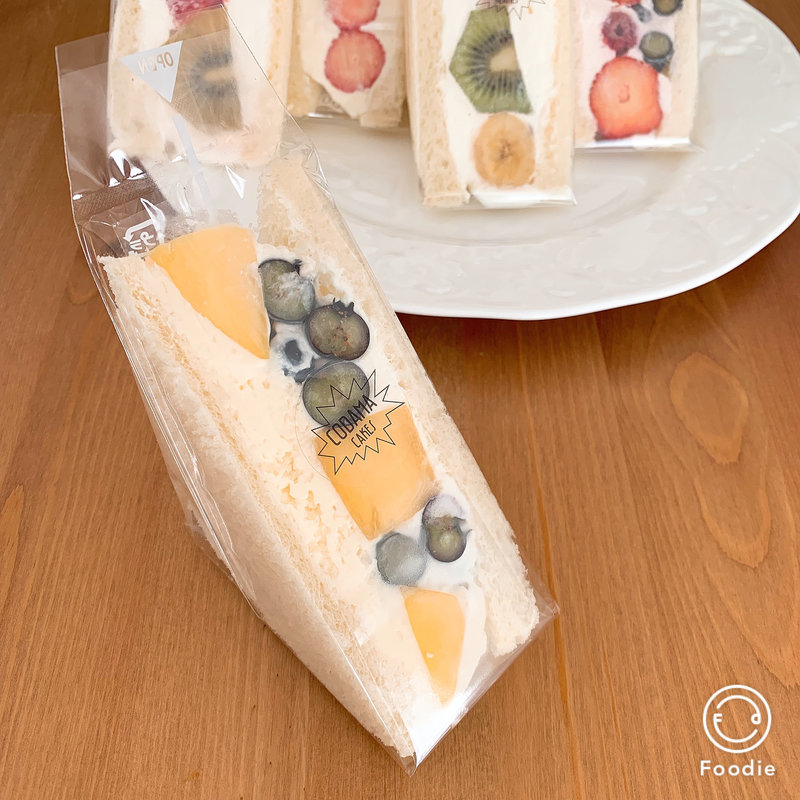 マンゴーとブルーベリーレアチーズ(CODAMA)