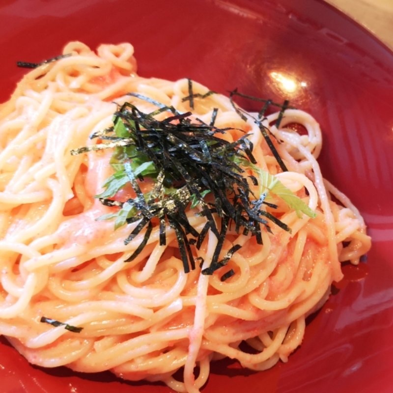 バター明太子スパゲティ(カブト （KABUTO）)