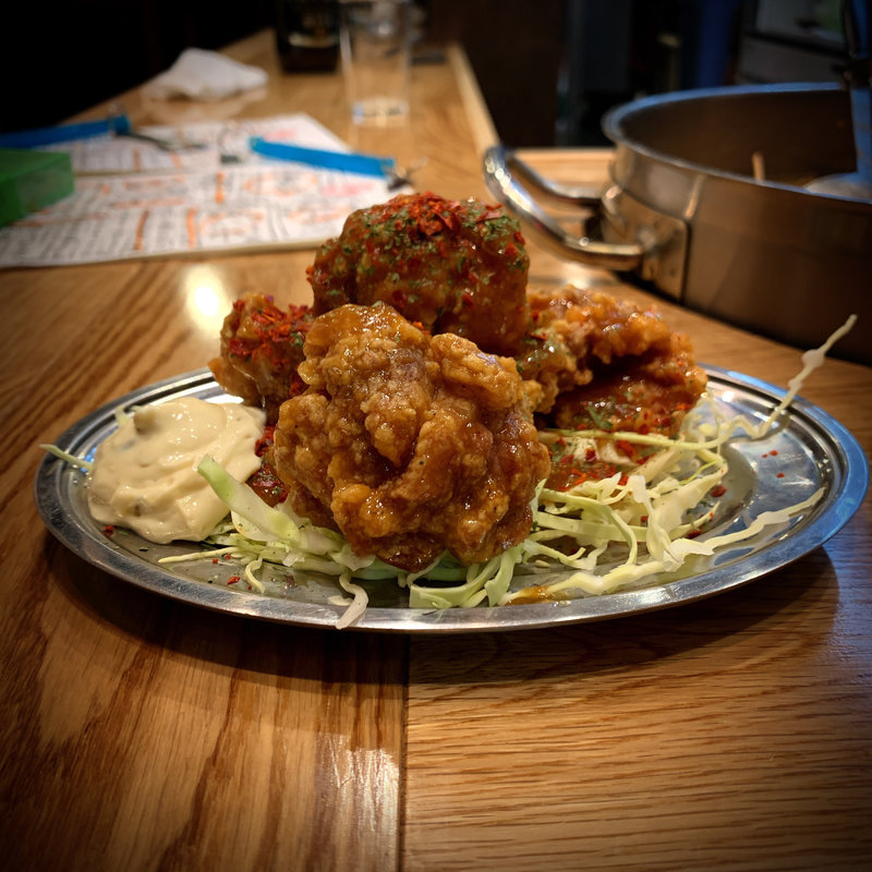 花ドリ唐あげ(大衆酒場 チャン栓チャン)