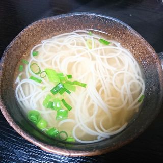 にゅうめん(鶏スープ味)(雀庵 )