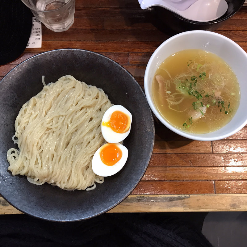味玉塩つけ麺(町田汁場 しおらーめん進化 町田駅前店 )