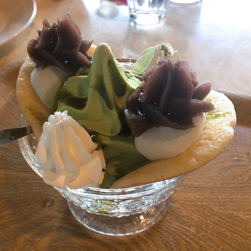 智恵どらパフェ(パン ドゥ ジュジュ （Pain de joujou）)