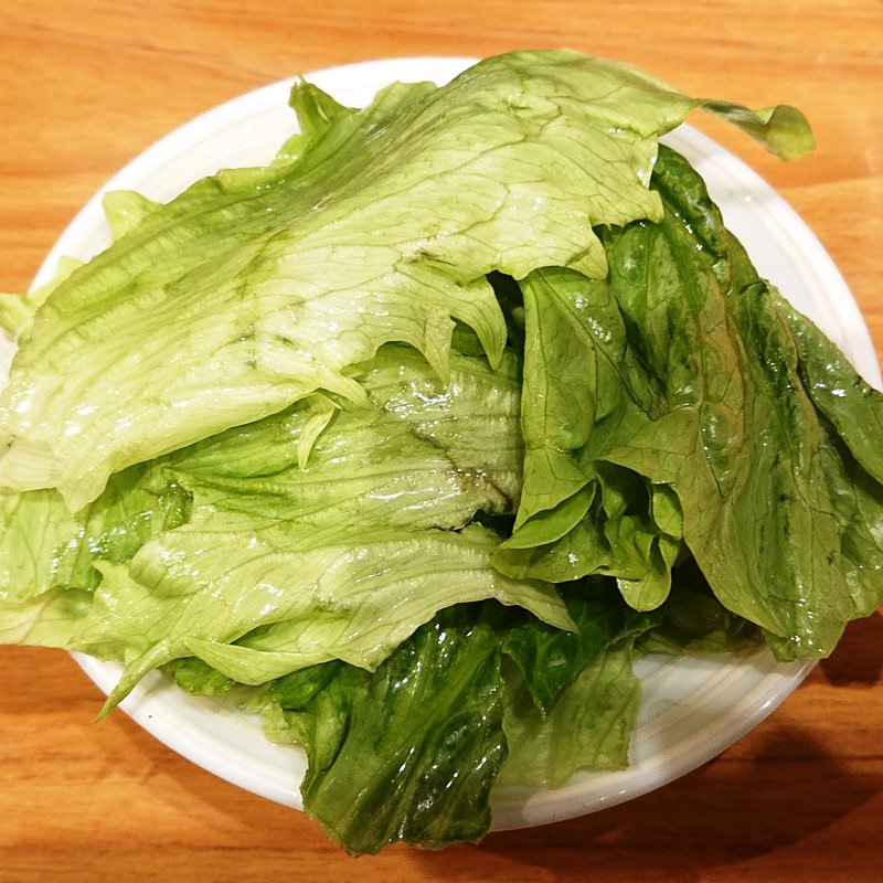 ホットとん用包みレタス(鉄板酒場 鐵一 溝の口店)