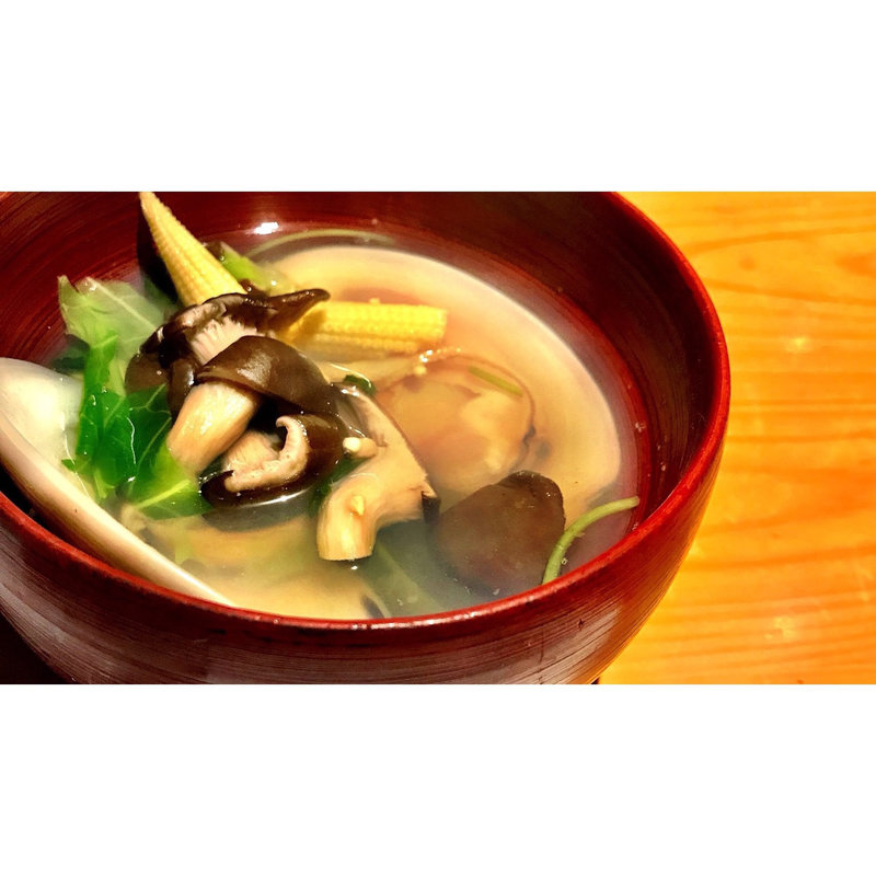 ハマグリのお吸い物(たけつら 四季素材 )