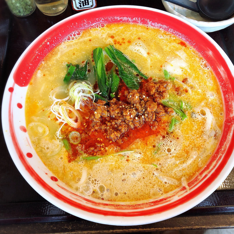 白胡麻担々うどん(味の民芸 川崎宮前店)
