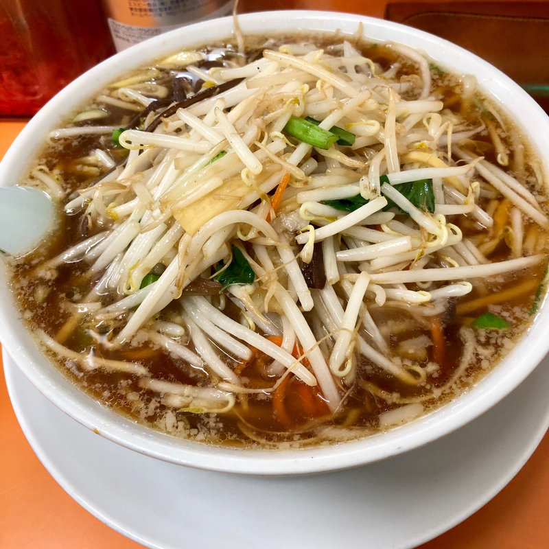 生馬麺（もやしラーメン）(安福亭 神田店 )