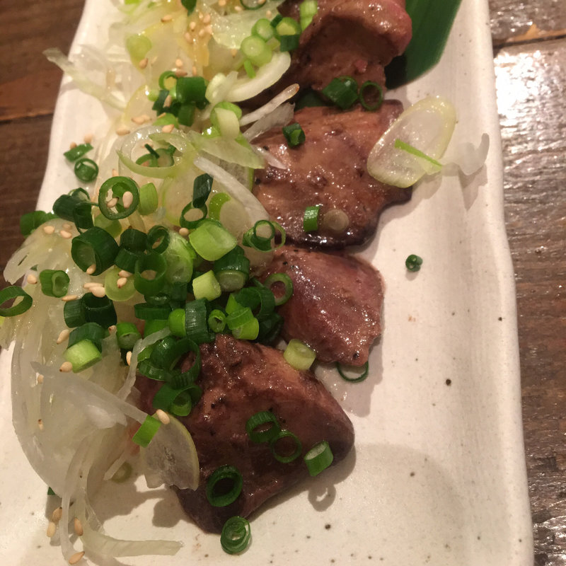 白レバーネギ塩のっけ(レバーランド)