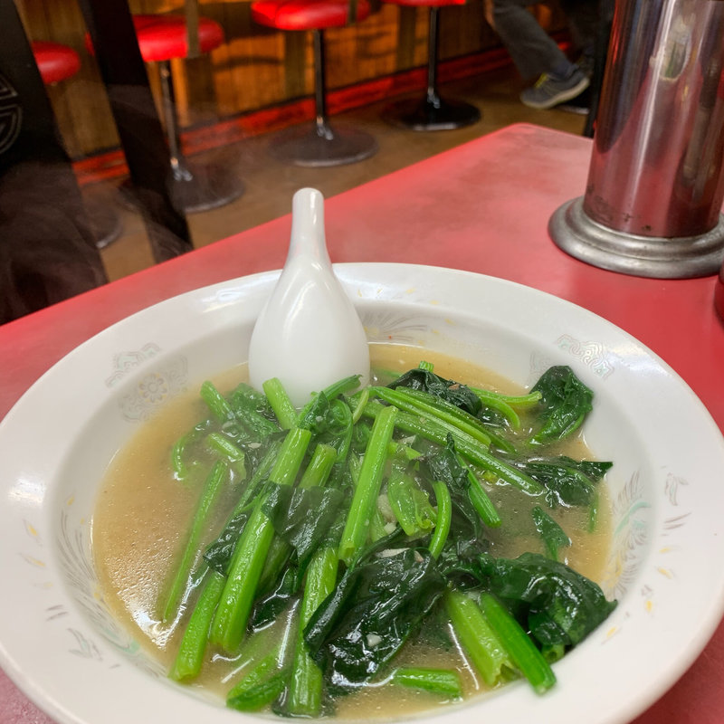青菜炒め(台湾ラーメン 光陽)