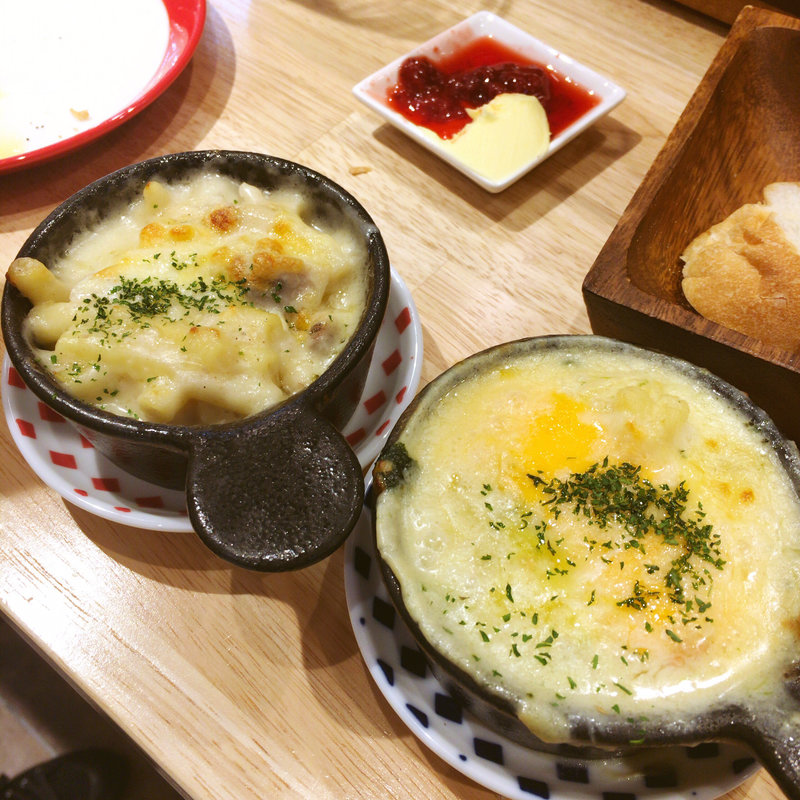 (パンとワインとグラタンと)