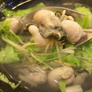 牡蠣湯(蚵仔煎大王)