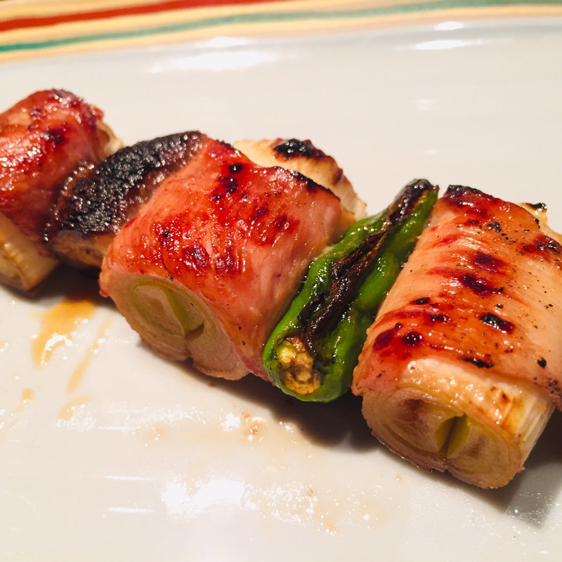 ねぎ巻き(鶏炎 本店)