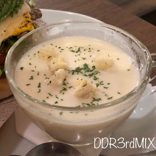 371プレート セットスープ クラムチャウダー(Jack37Burger （ジャックサンナナバーガー）)